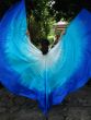 1 pair Royalty 6 Mommes habotai belly dance silk wing