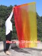 1 Piece 180 cm (70") prophetic silk worship flex flag, Fire long side