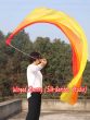 1 Piece Fire 2.3m (90") dance silk veil poi