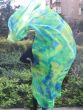 1 piece Breeze tie-dye 5 Mommes belly dance silk veil 