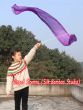 1 piece purple 180 cm (71") silk streamer