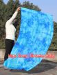 Spinning silk flag poi 174cm (68") for Worship & Praise, Blue Moon