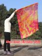 spinning silk flag poi 129cm (51") for Worship & Praise, Sakura