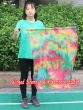 1pc 81cm (32") spinning silk flag poi for Worship & Praise, Spring