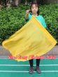 1pc 81cm (32") spinning silk flag poi for Worship & Praise, gold