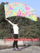 Spinning silk flag poi 174cm (68") for Worship & Praise, Spring