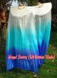 1 pair 1.5m (59") Royalty belly dance silk fan veil