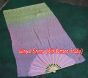 1 pair 1.5m (59") pastel (purple-pink-orange) belly dance silk fan veil