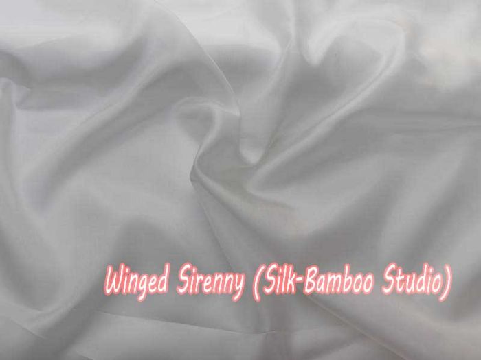 white silk fabric by yard