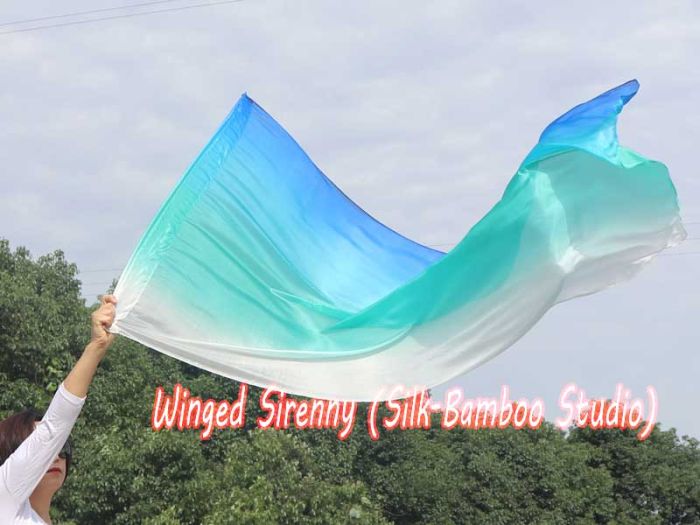 1 Piece 180 cm (70") prophetic silk worship flex flag, Seacoast