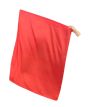 Slightly defected 103 cm (40") silk flex flag, in assorted colors