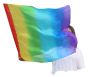 Slightly defected 75 cm (30") silk flex flag, in assorted colors